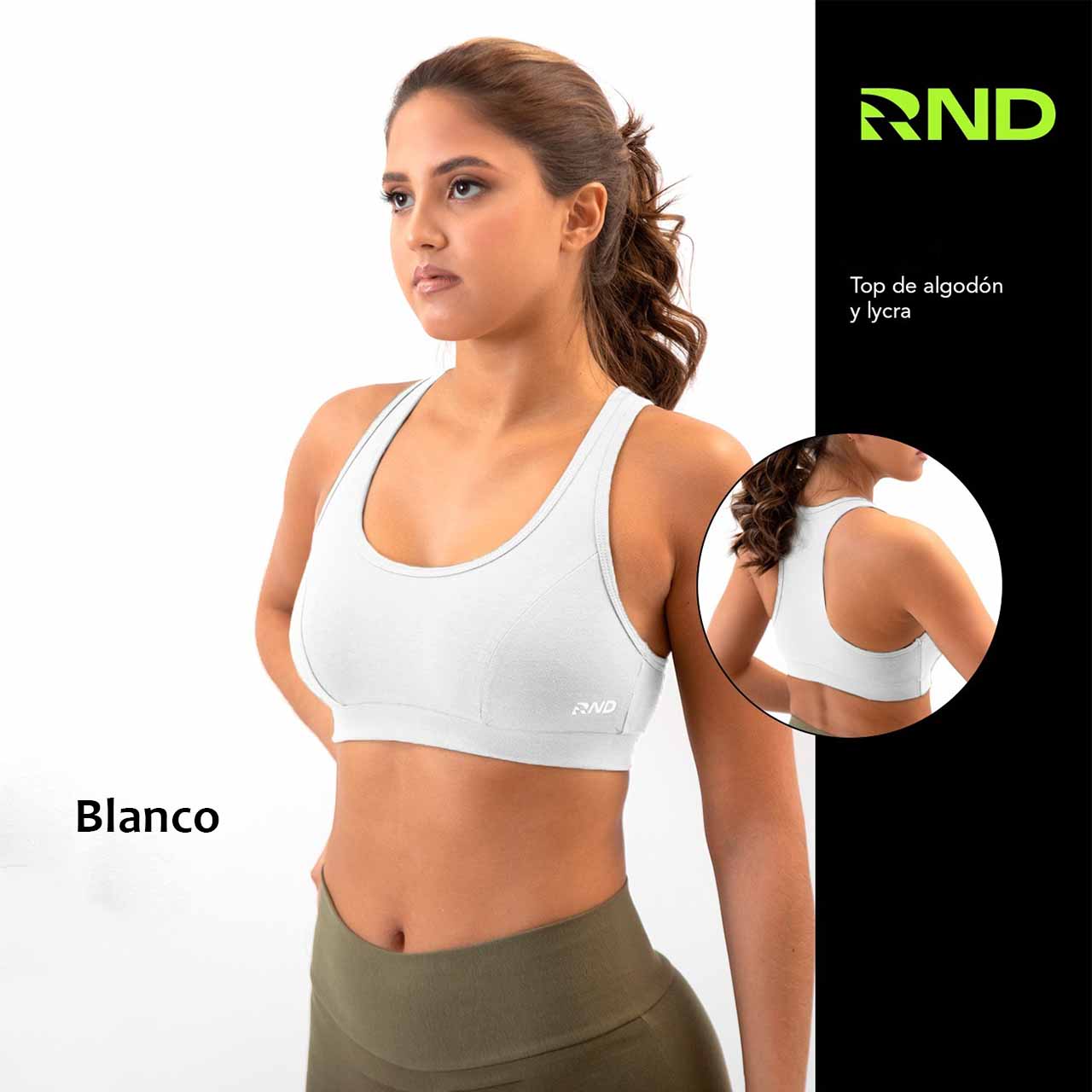 Top de algodón y lycra - Varios Colores