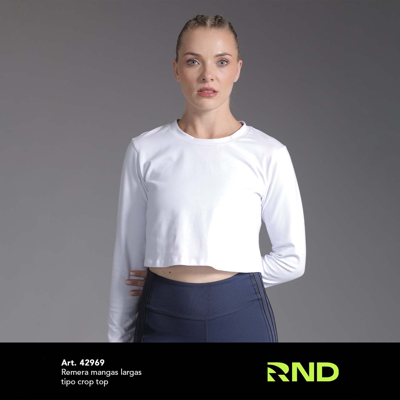 BP - 42969 - Pupera mangas largas tipo crop top