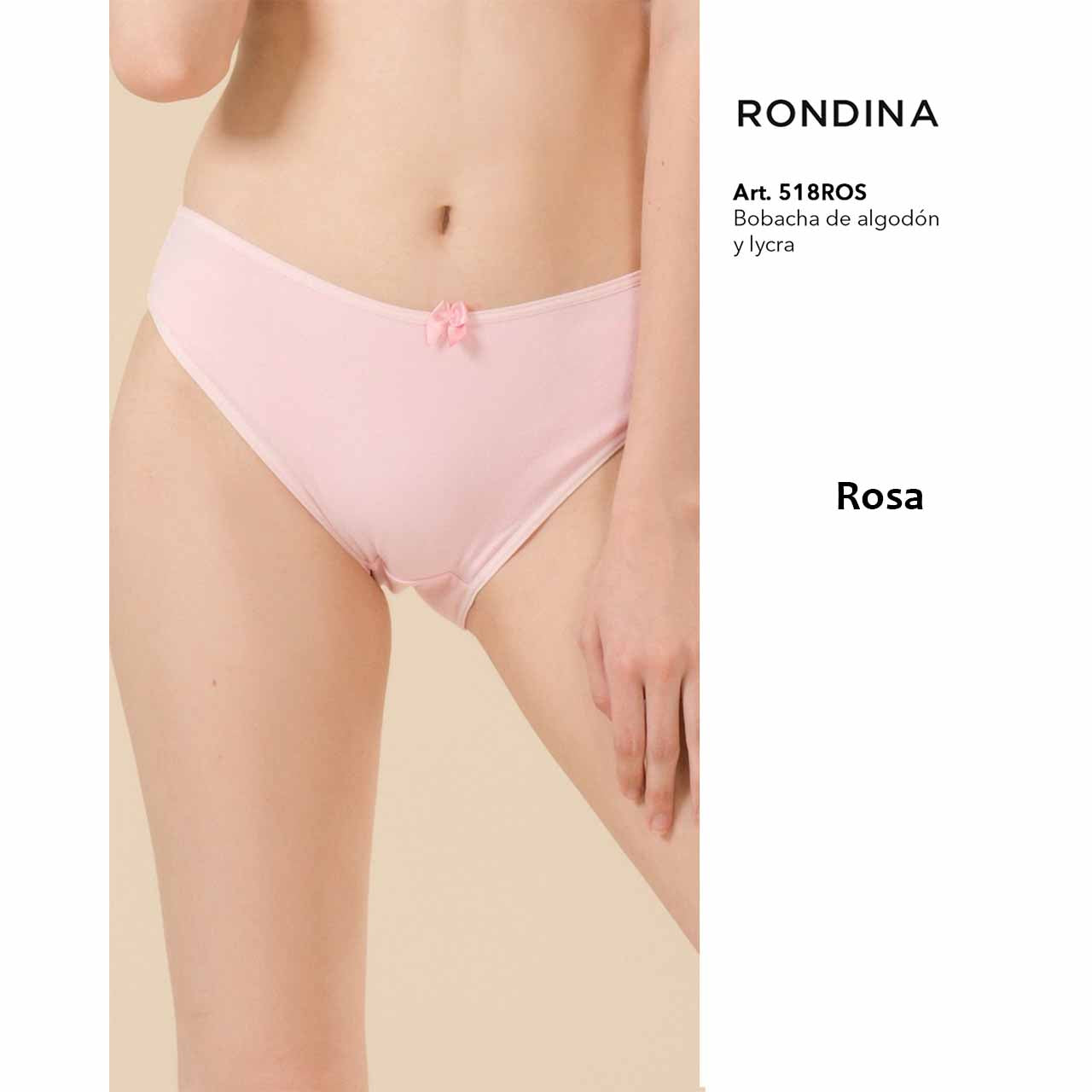 BP - 518 - Pack x3 - Bombacha de algodón y lycra - Paquete 3 unidades