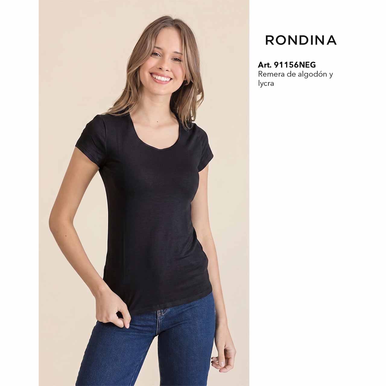 BP - 91156 - Remera de algodón y lycra