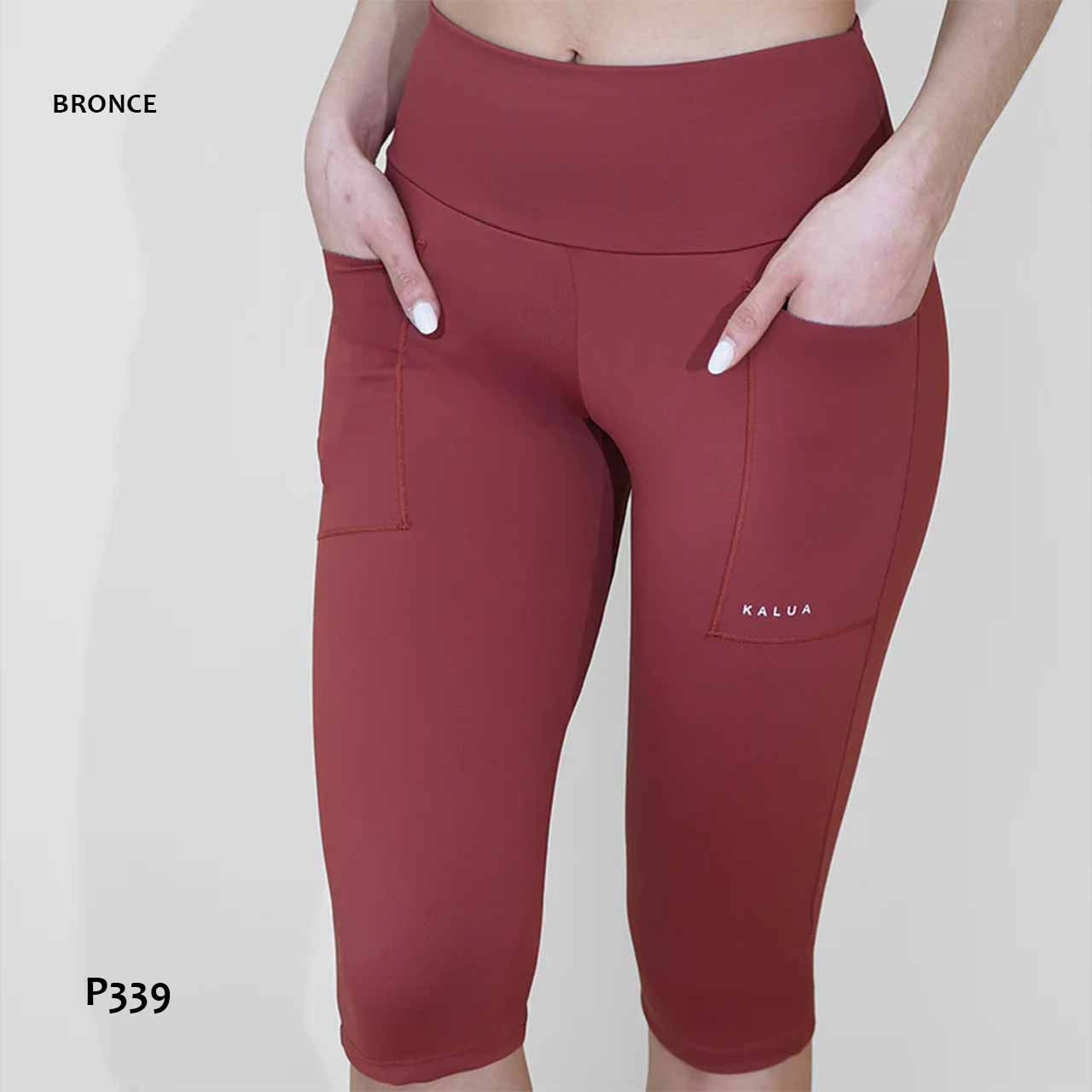 BP - P339 - Capri corto de supplex con bolsillos
