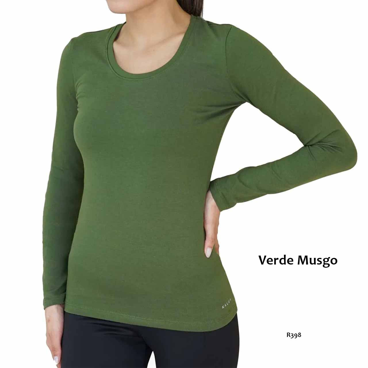 BP - R398 - Remera mangas largas de lycra de algodón