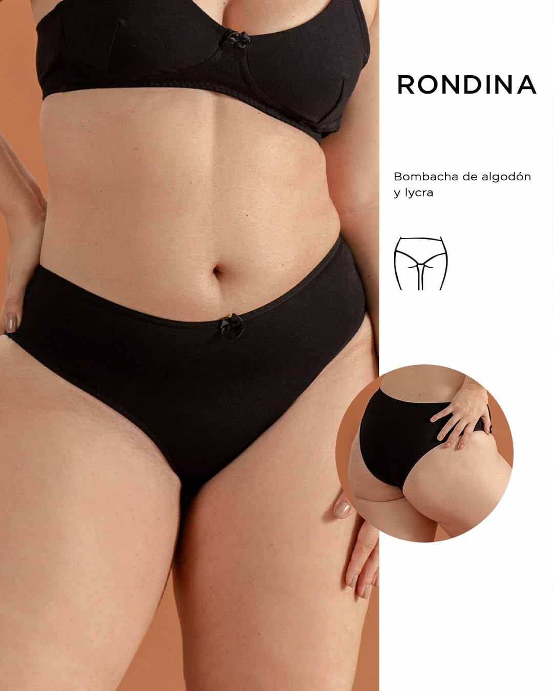 *Pack* Bombachas de algodón y lycra - 3 unidades
