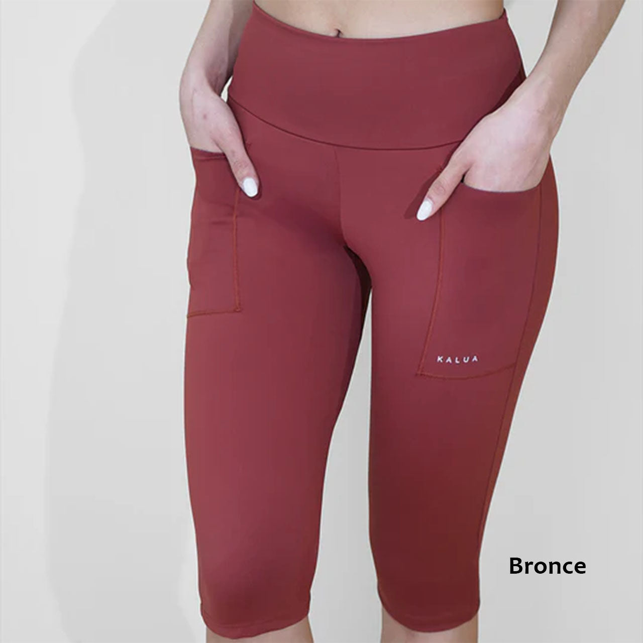 Capri Corto de Supplex con Bolsillos - Pack x2