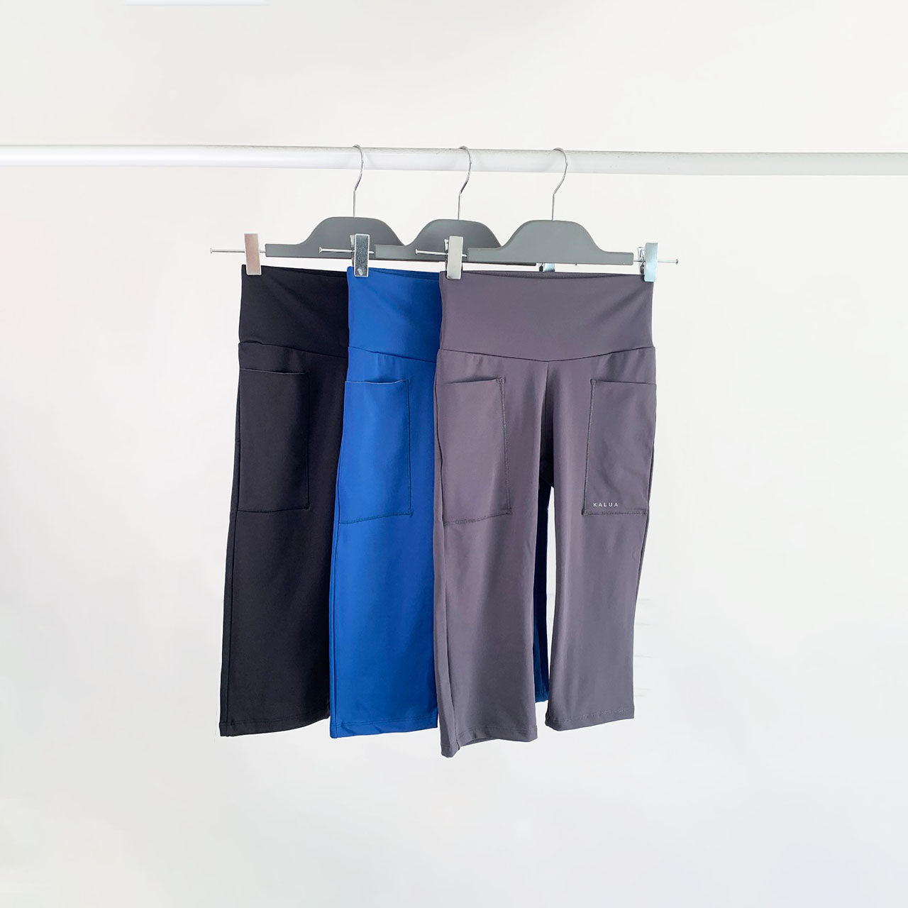 Capri Corto de Supplex con Bolsillos - Pack x2