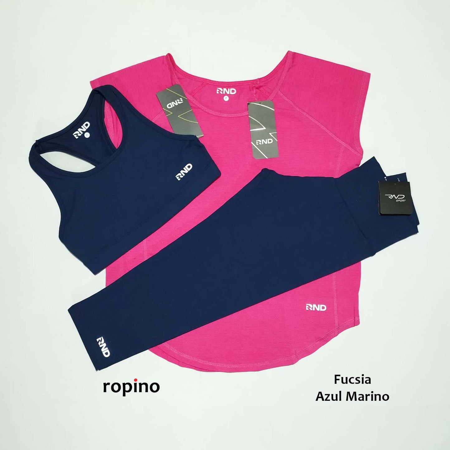 Remera de Viscolycra & Top de Supplex & Capri de Supplex - Varios Colores
