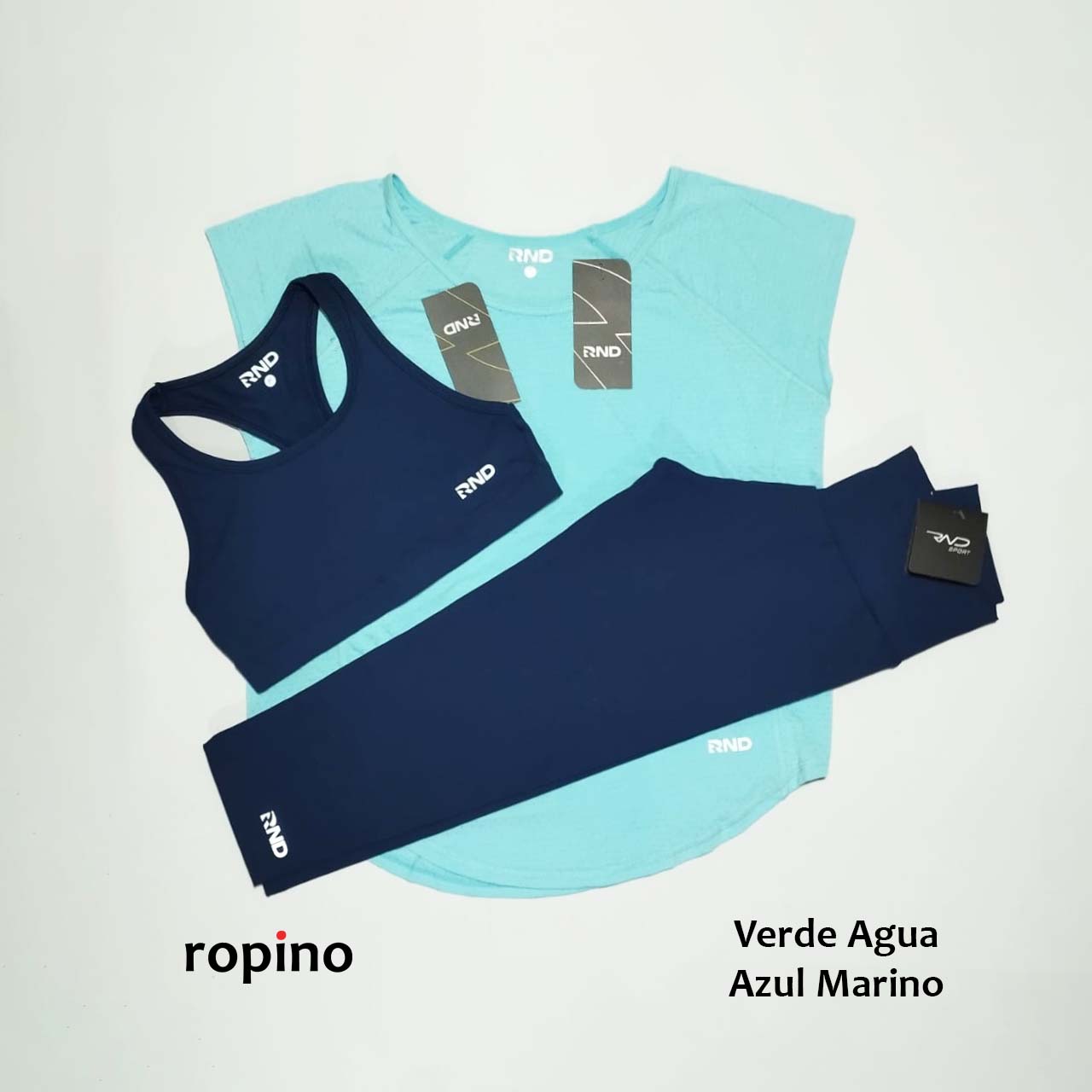 Remera de Viscolycra & Top de Supplex & Capri de Supplex - Varios Colores