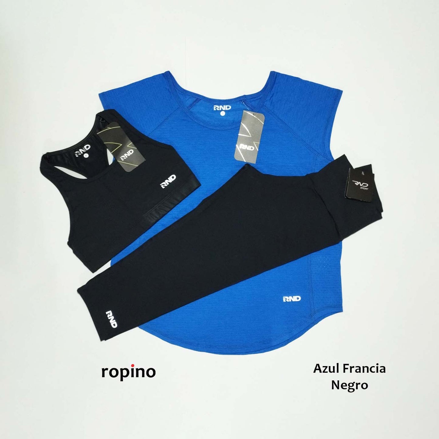 Remera de Viscolycra & Top de Supplex & Capri de Supplex - Varios Colores