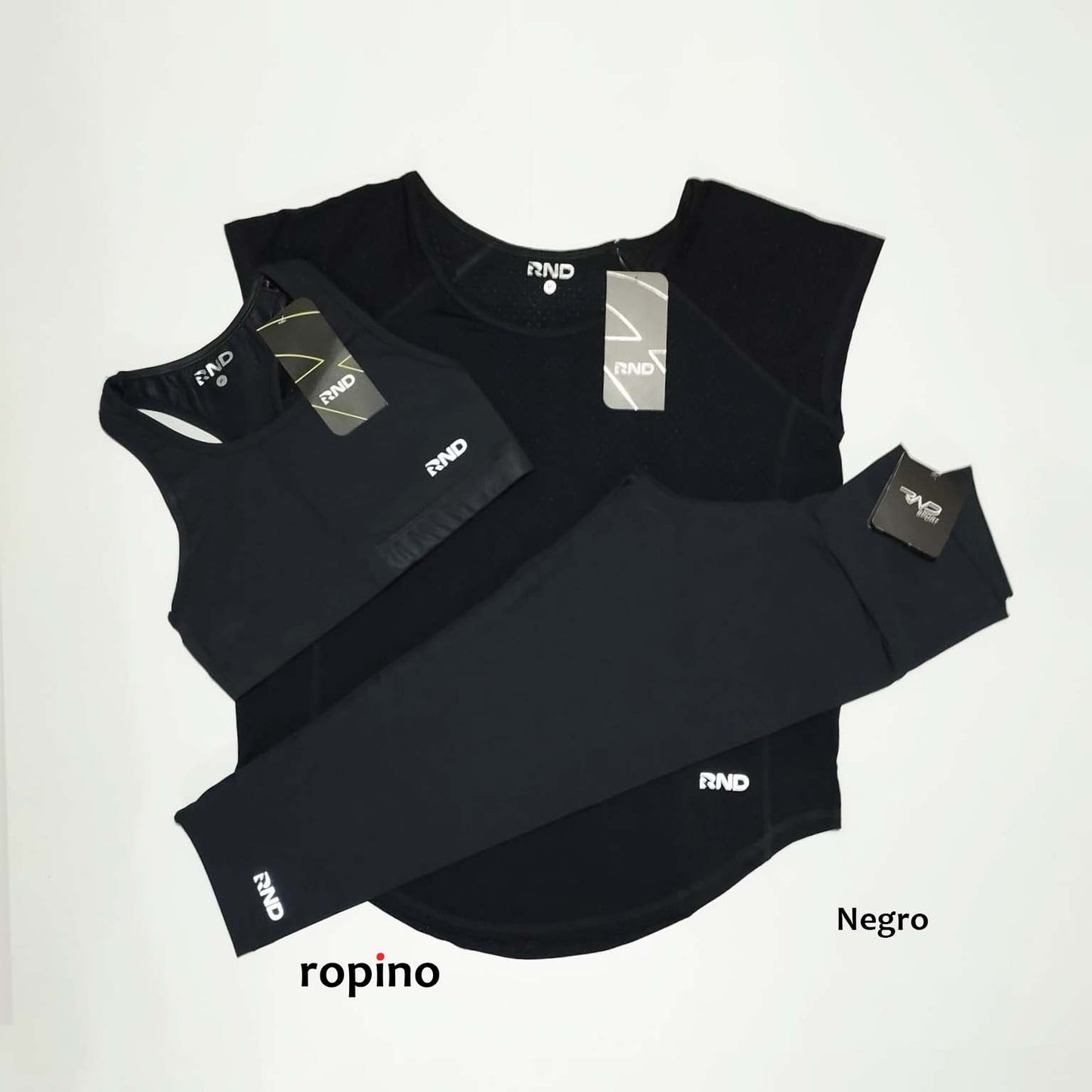 Remera de Viscolycra & Top de Supplex & Capri de Supplex - Varios Colores
