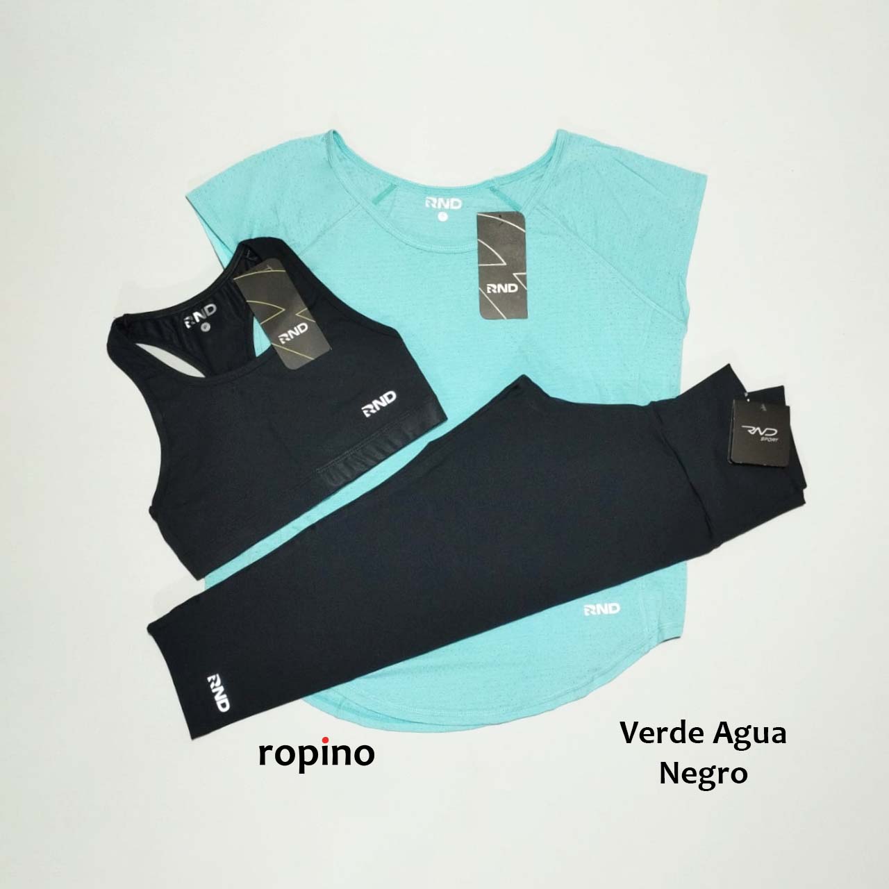 Remera de Viscolycra & Top de Supplex & Capri de Supplex - Varios Colores