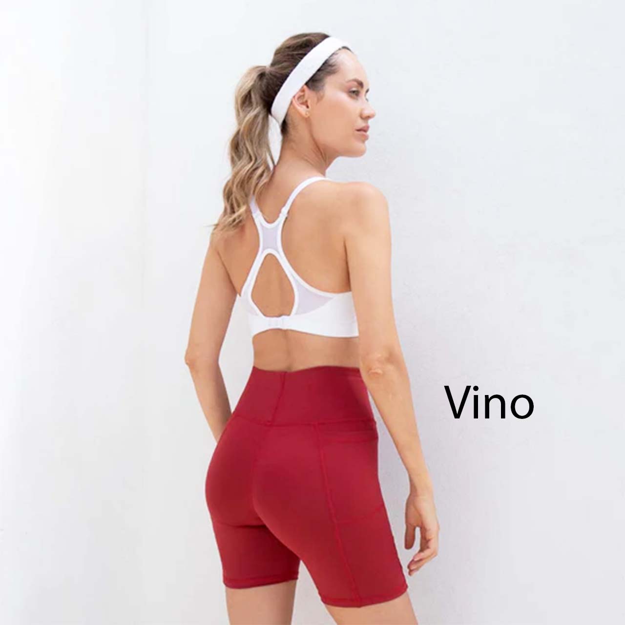 Ciclista de Supplex con Pretina Alta y Bolsillo - Pack x2