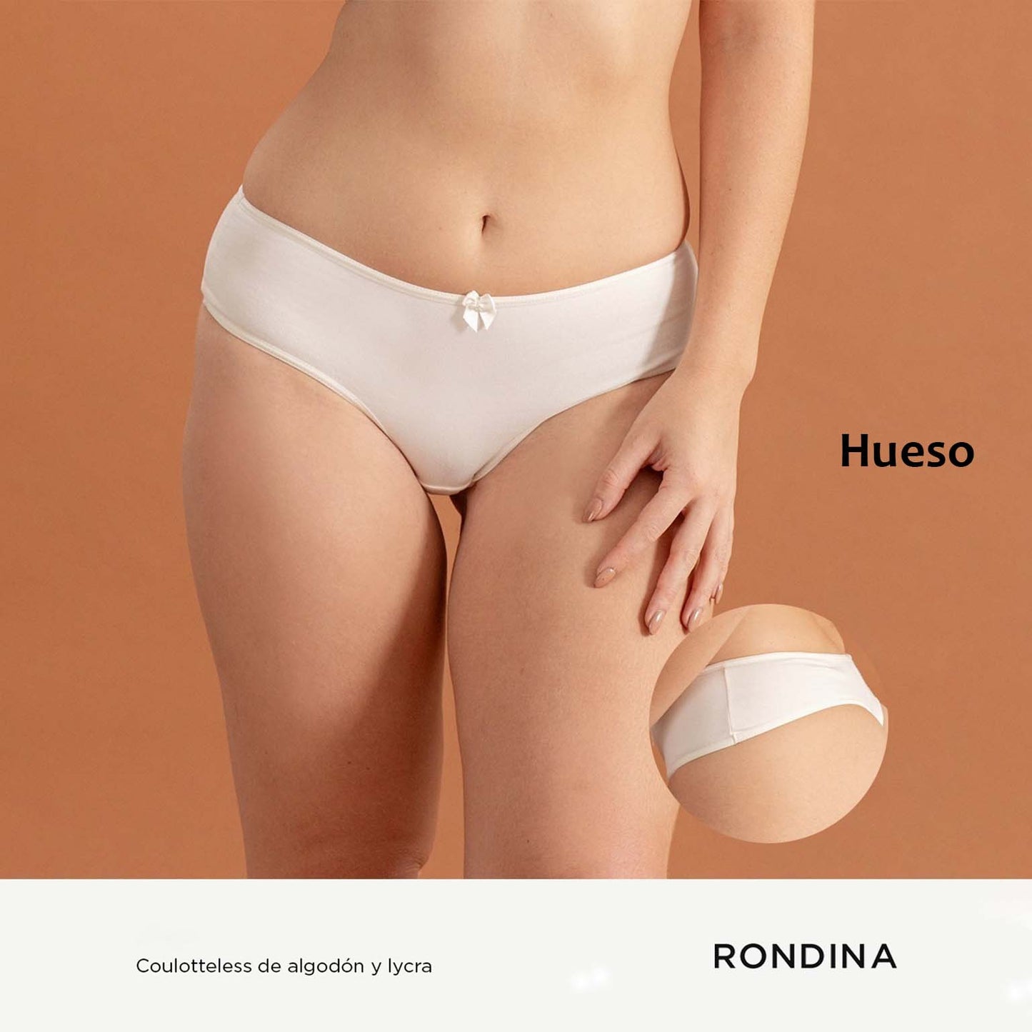 *Pack* Culotteless de algodón y lycra - 3 unidades