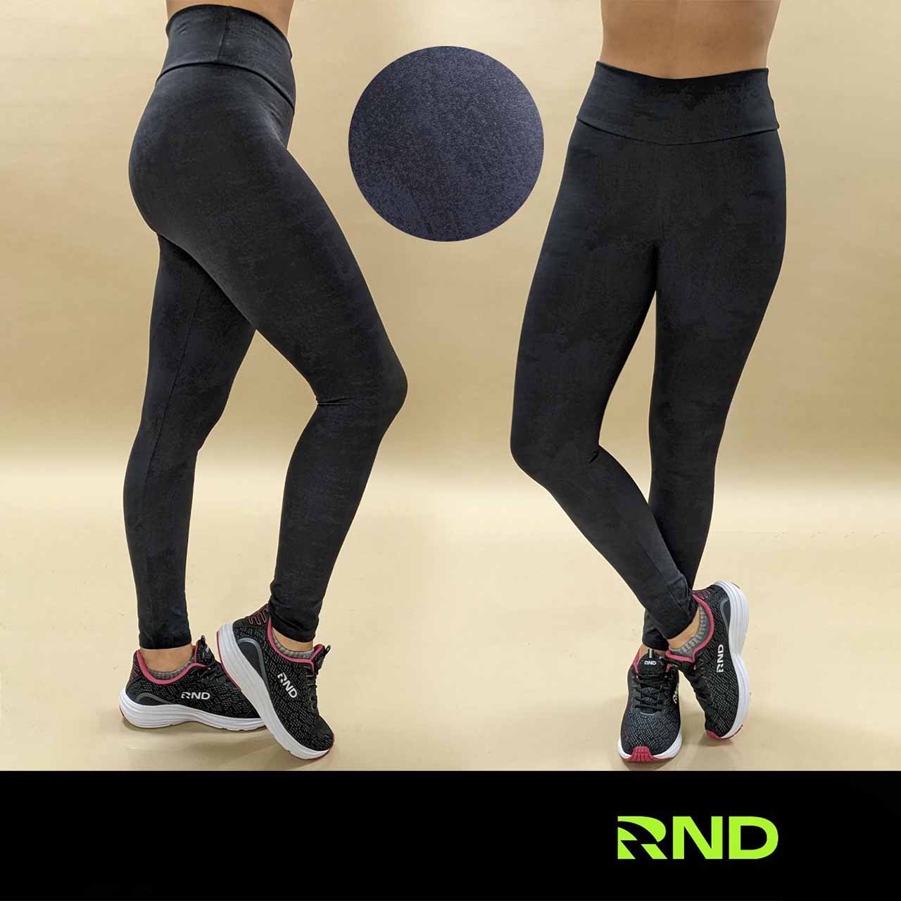 Legging de supplex - Estampado negro - Talle M