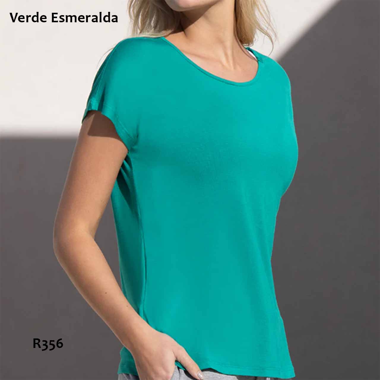 BP - R356 - Remera de viscosa melange