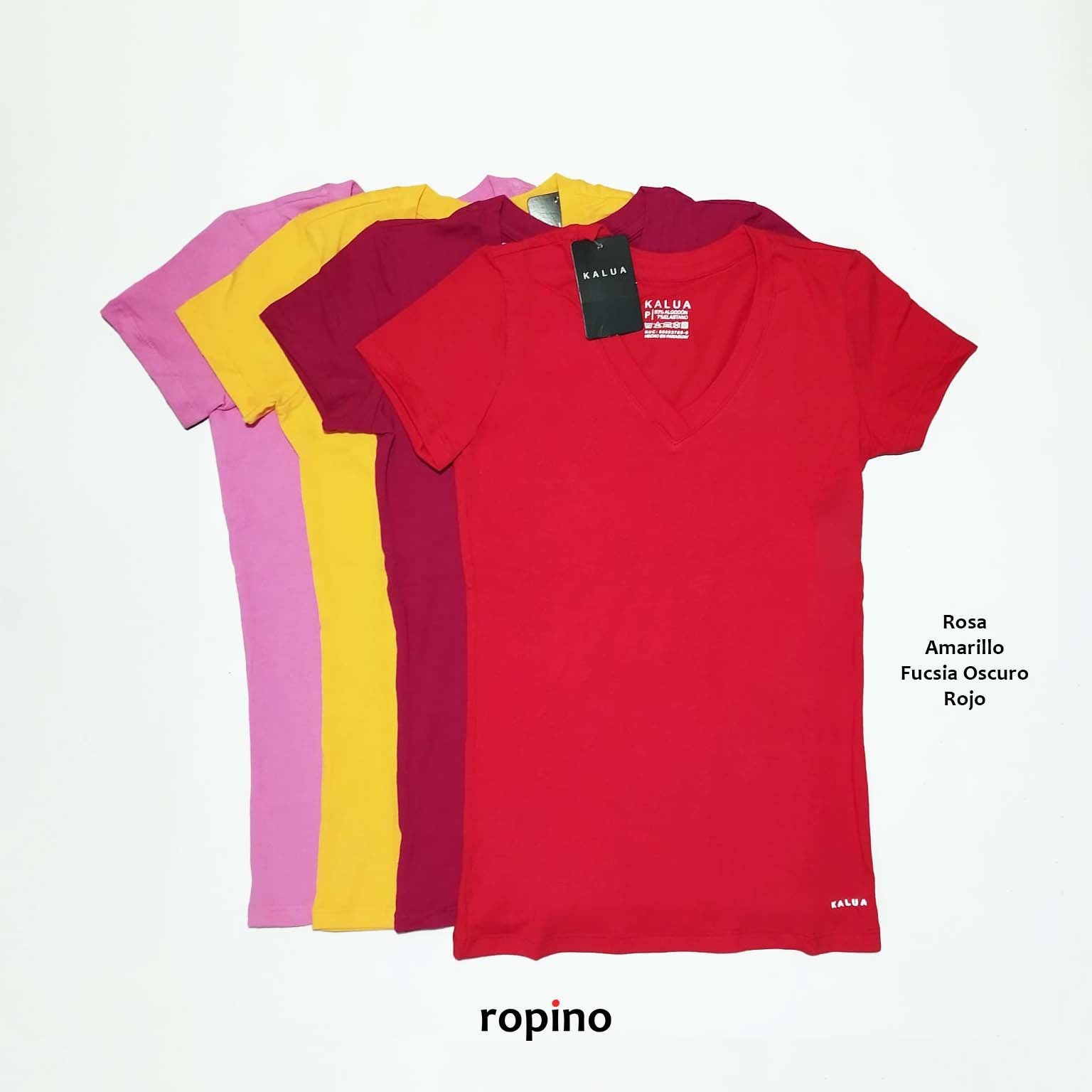 Blusas Lisas Blusas Manga Corta De Algodón Remeras De Algodon