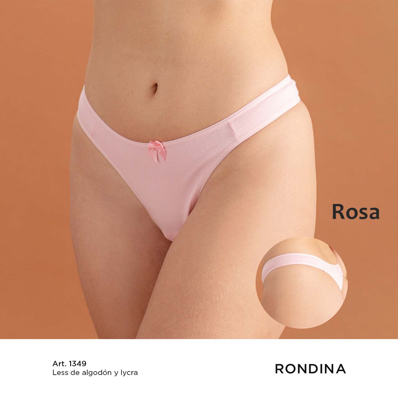 1349 - *Pack* Less de algodón y lycra - 3 unidades