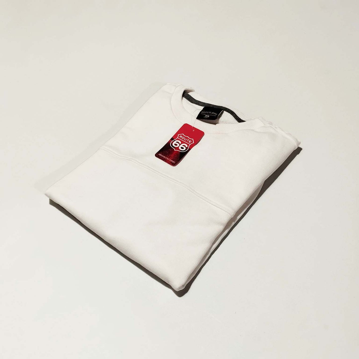 Pullover de moletón para dama - Color Marfil - Talle P