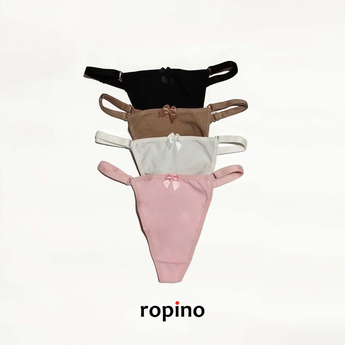 *Pack* 4 Less de algodón y lycra regulable - Varios Colores