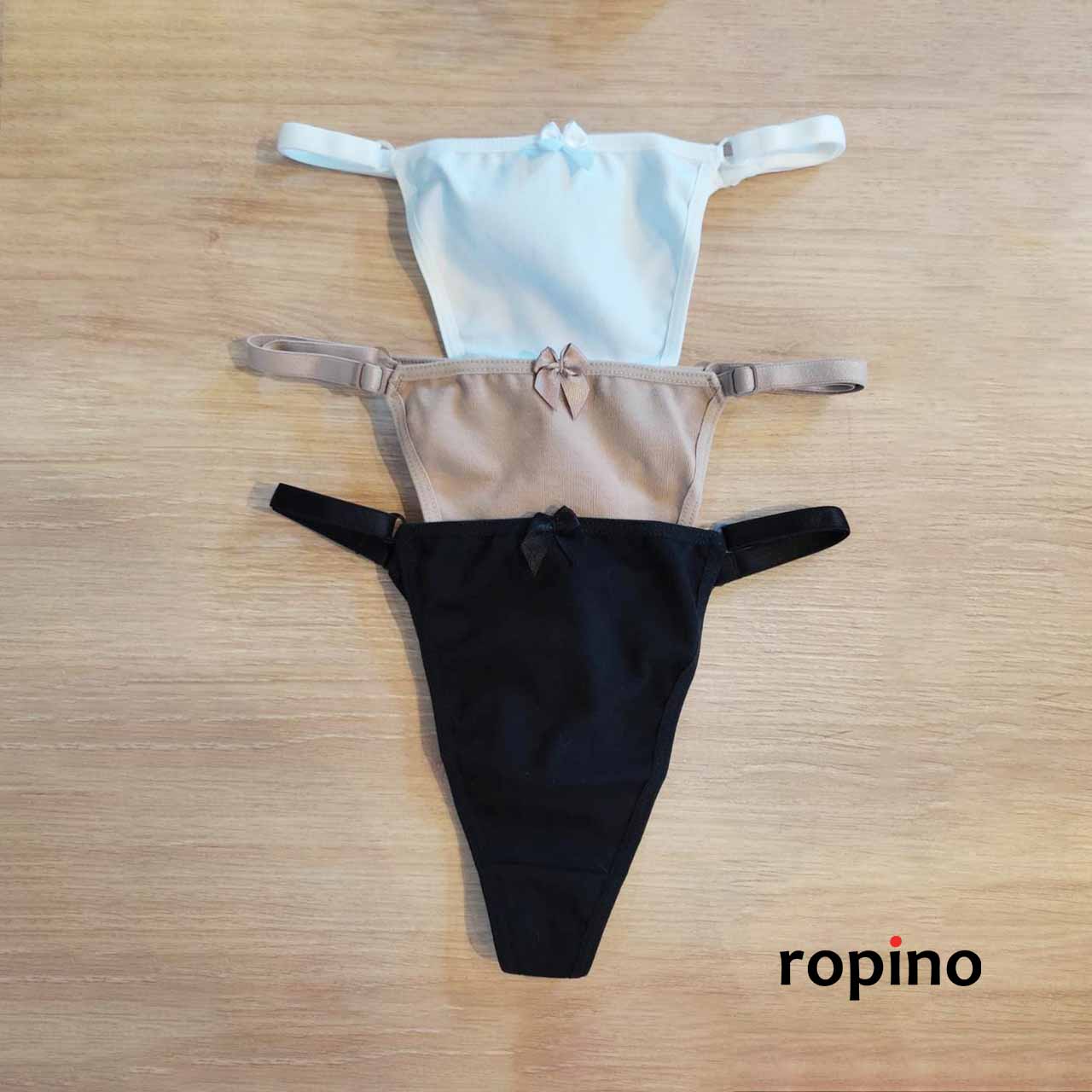 *Pack* 4 Less de algodón y lycra regulable - Varios Colores
