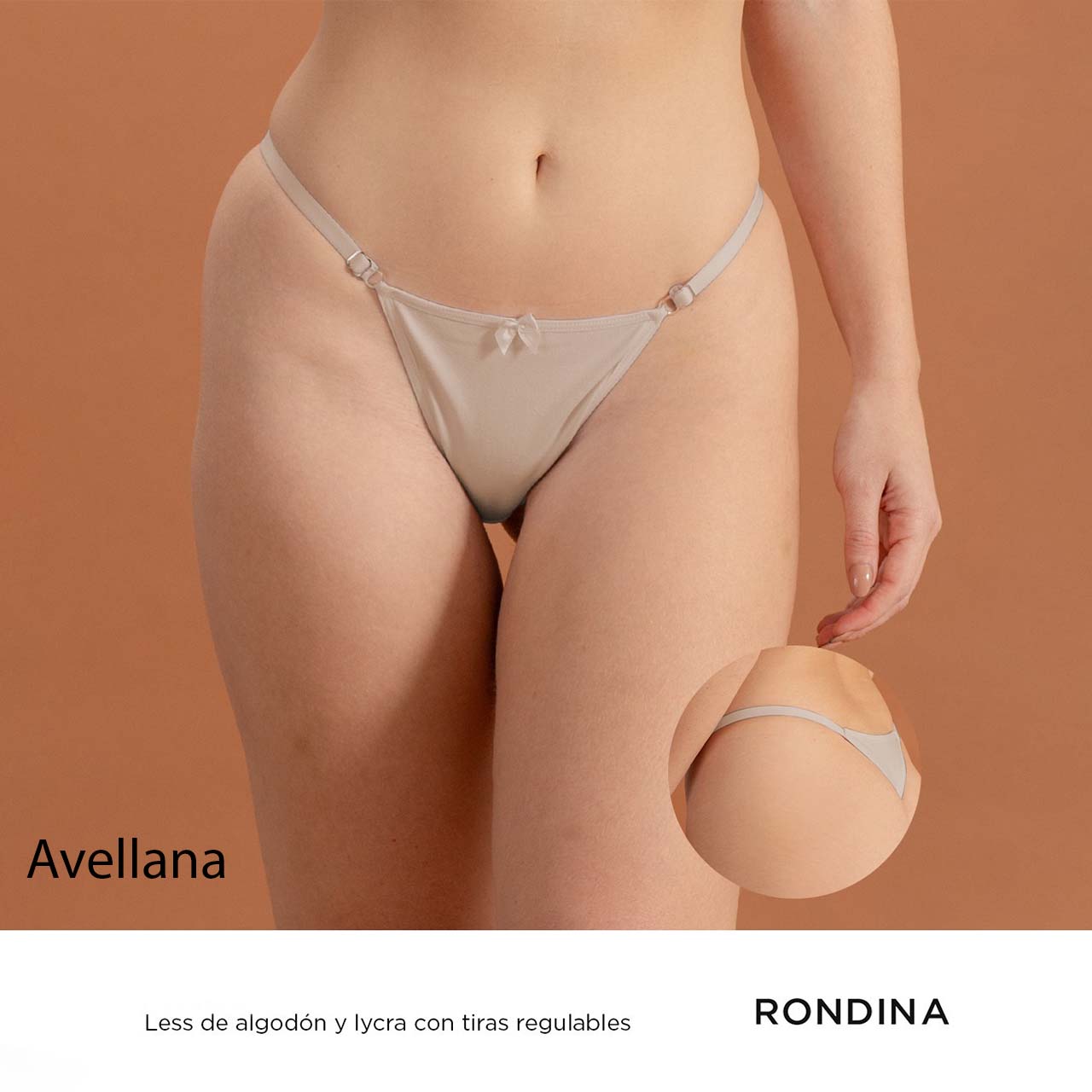 *Pack* 4 Less de algodón y lycra regulable - Varios Colores