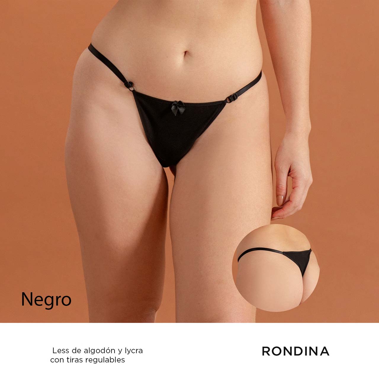 *Pack* 4 Less de algodón y lycra regulable - Varios Colores