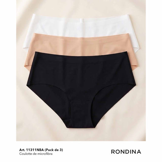 BP - 11311 - Culottes de microfibra - Paquete de 3 unidades