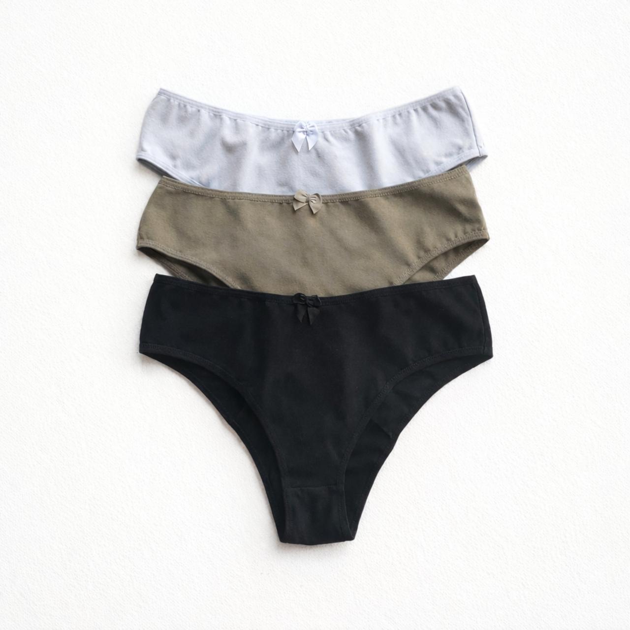 SD - 1215 - *Pack* Bombachas de algodón y lycra - 3 unidades
