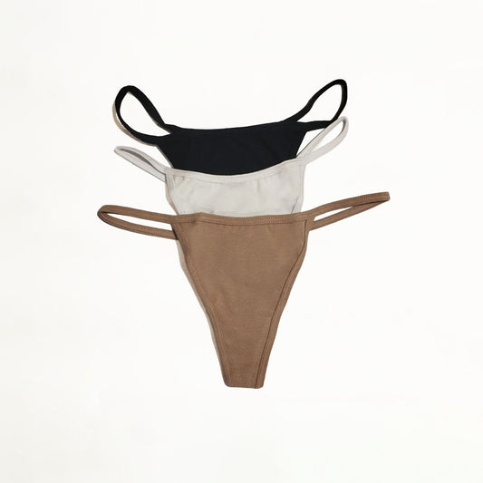 Less de algodón y lycra con tiritas - Varios Colores