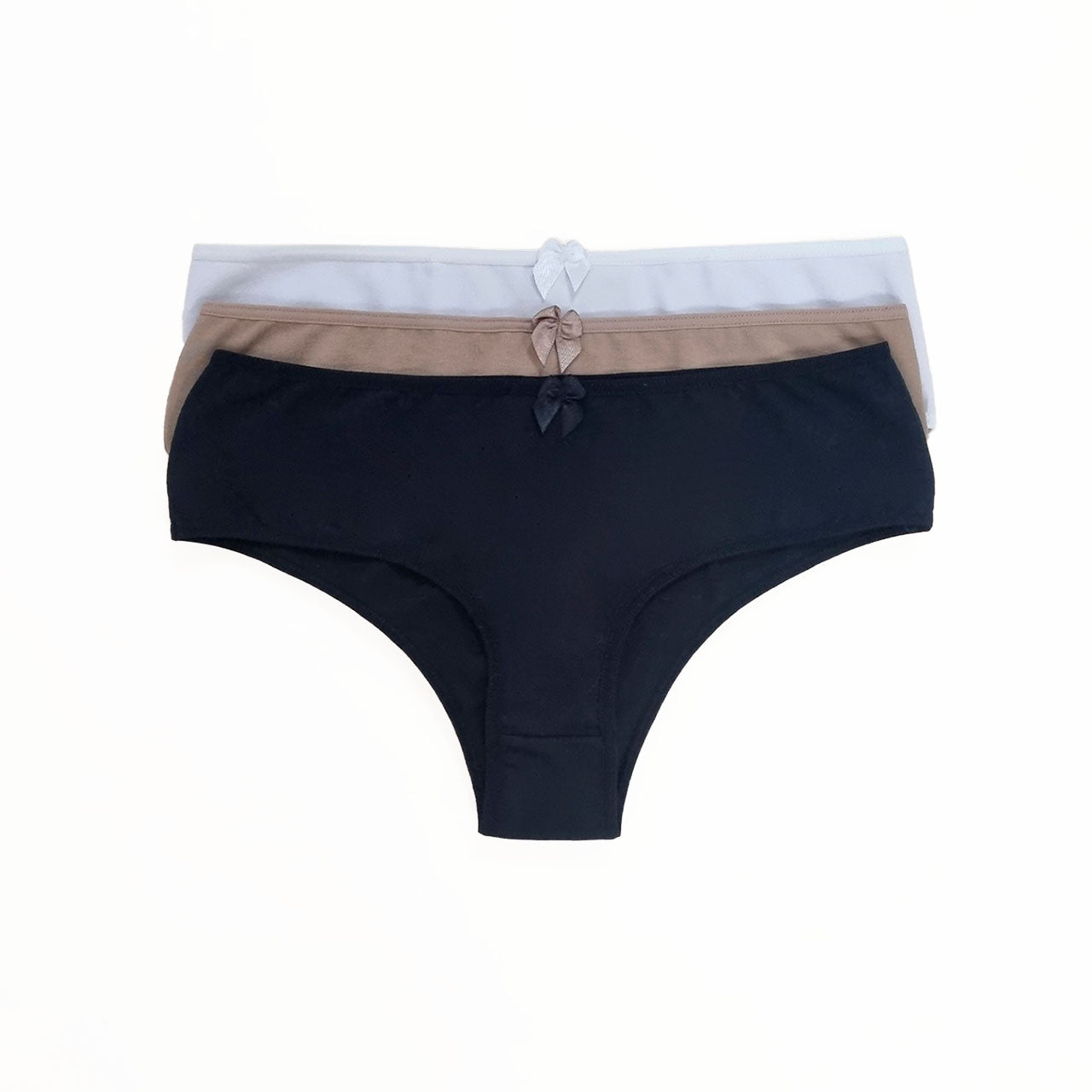 *Pack* Culottes de algodón y lycra - 3 unidades