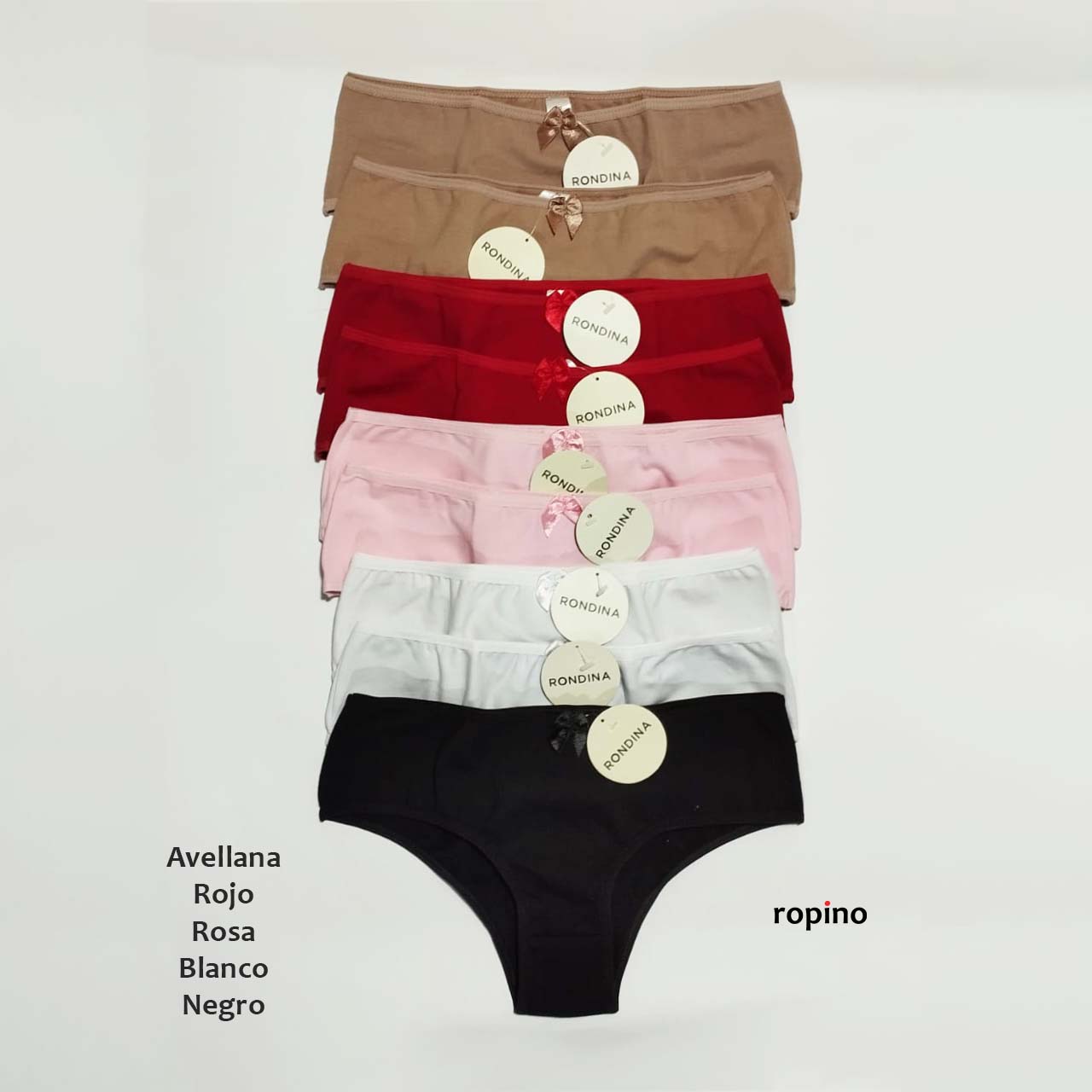*Pack* Culottes de algodón y lycra - 3 unidades