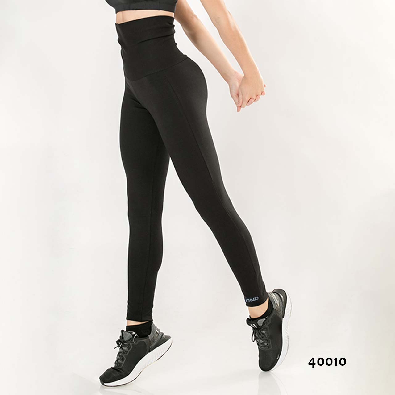 BP - 40010 - Legging de algodón y lycra - Pretina Reboblada