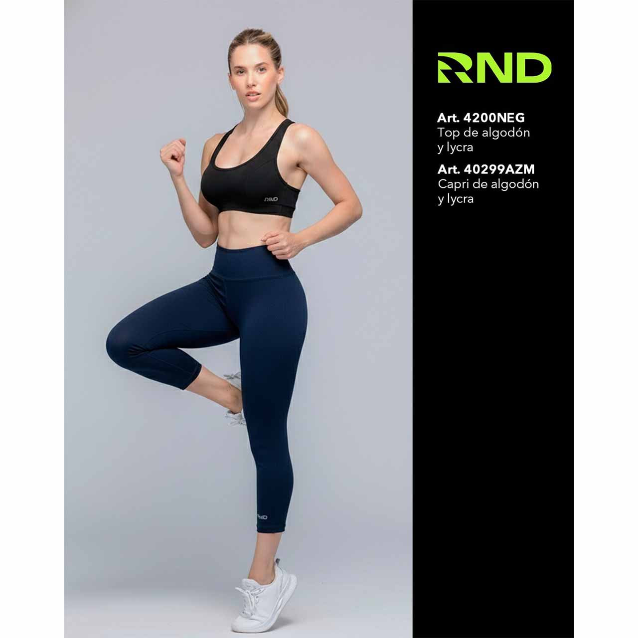 BP - 40299 - Capri de algodón y lycra