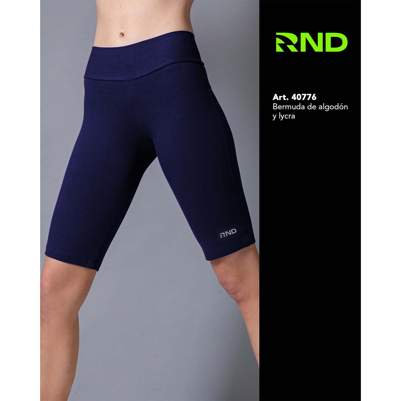 BP - 40776 - Bermuda larga de algodón y lycra