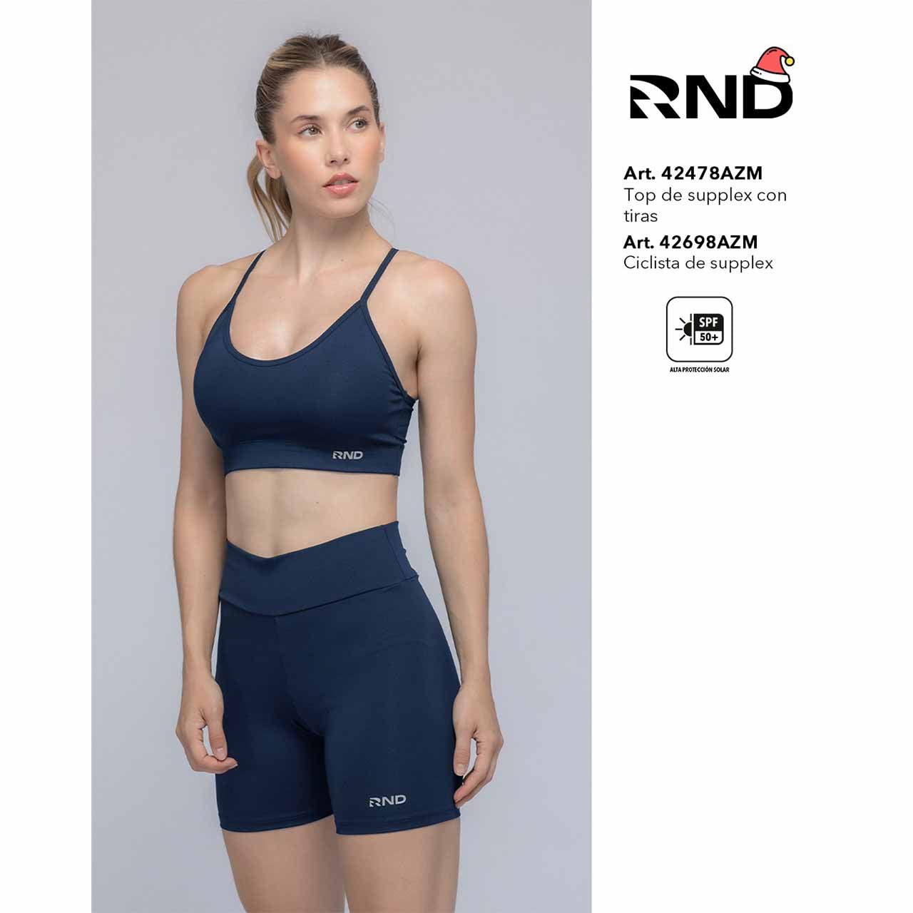 BP - 42478 - Top de supplex con tiras