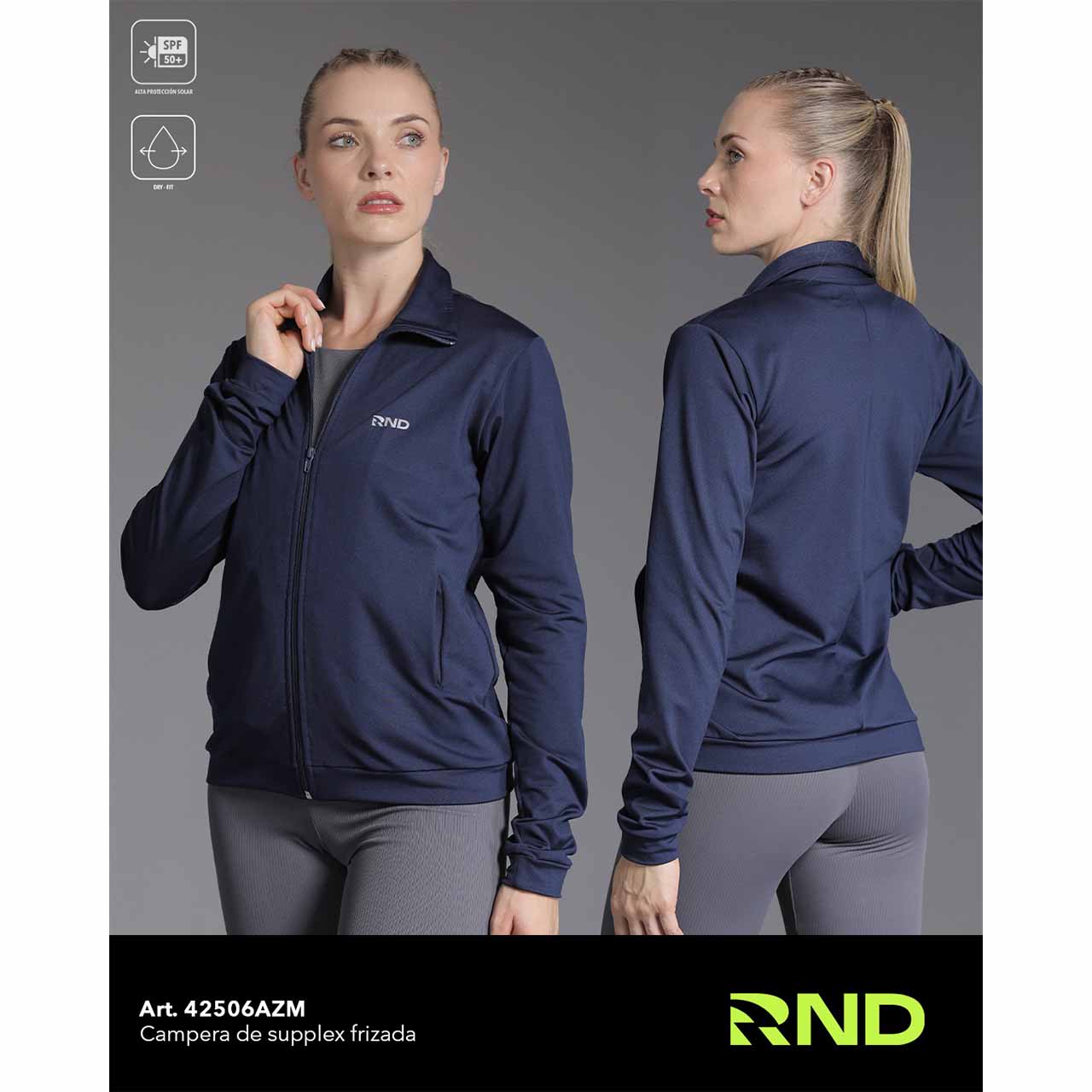 BP - 42506 - Campera de supplex frizada