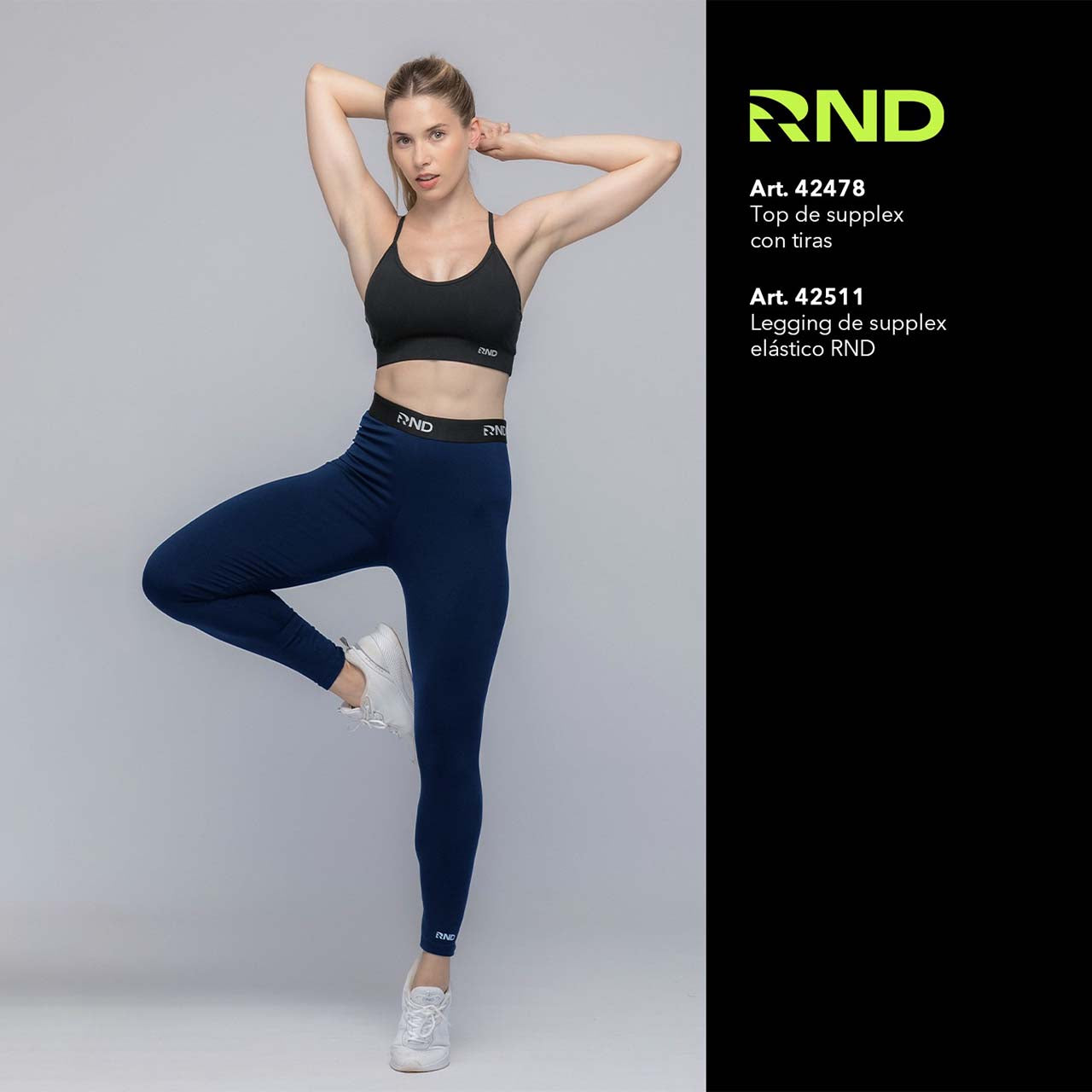 BP - 42511 - Legging de algodón y lycra con elástico