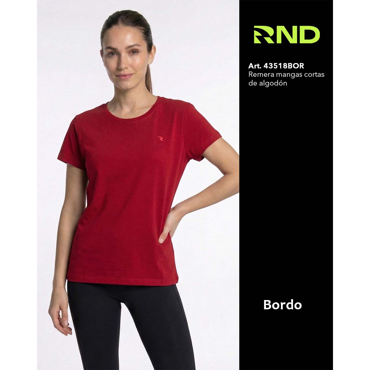 BP - 43518 - Remera de algodón mangas cortas