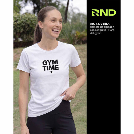 BP - 43706 - Remera de algodón con serigrafía