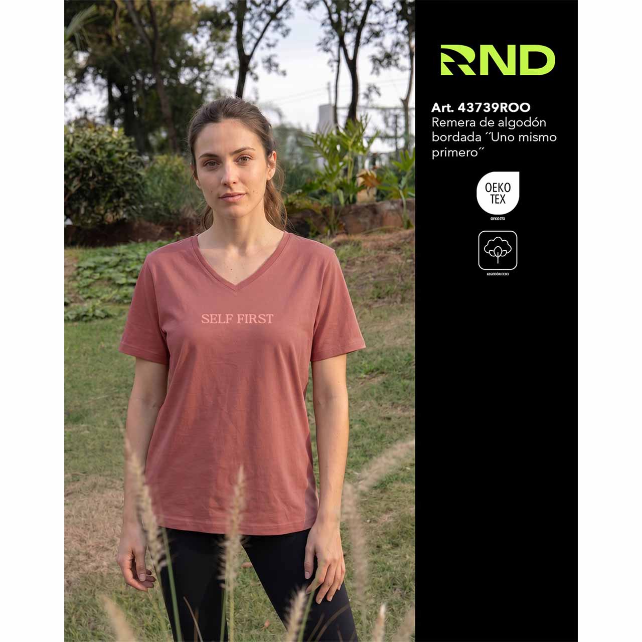 BP - 43739 - Remera de algodón con bordado