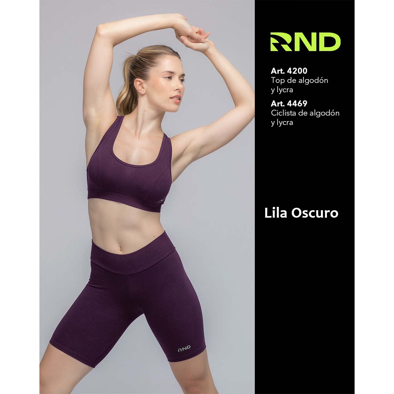 BP - 4469 - Cicilista de algodón y lycra