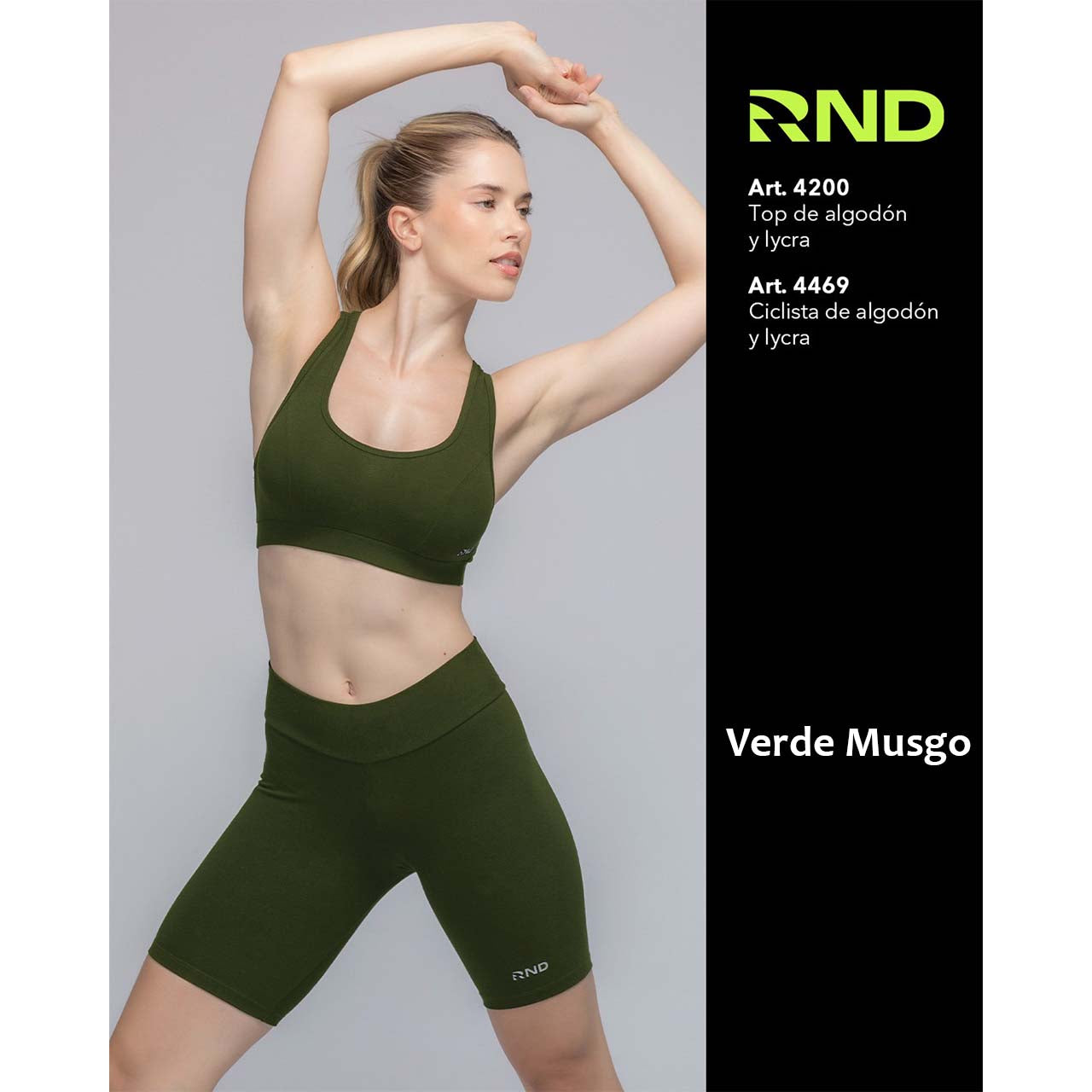 BP - 4469 - Cicilista de algodón y lycra