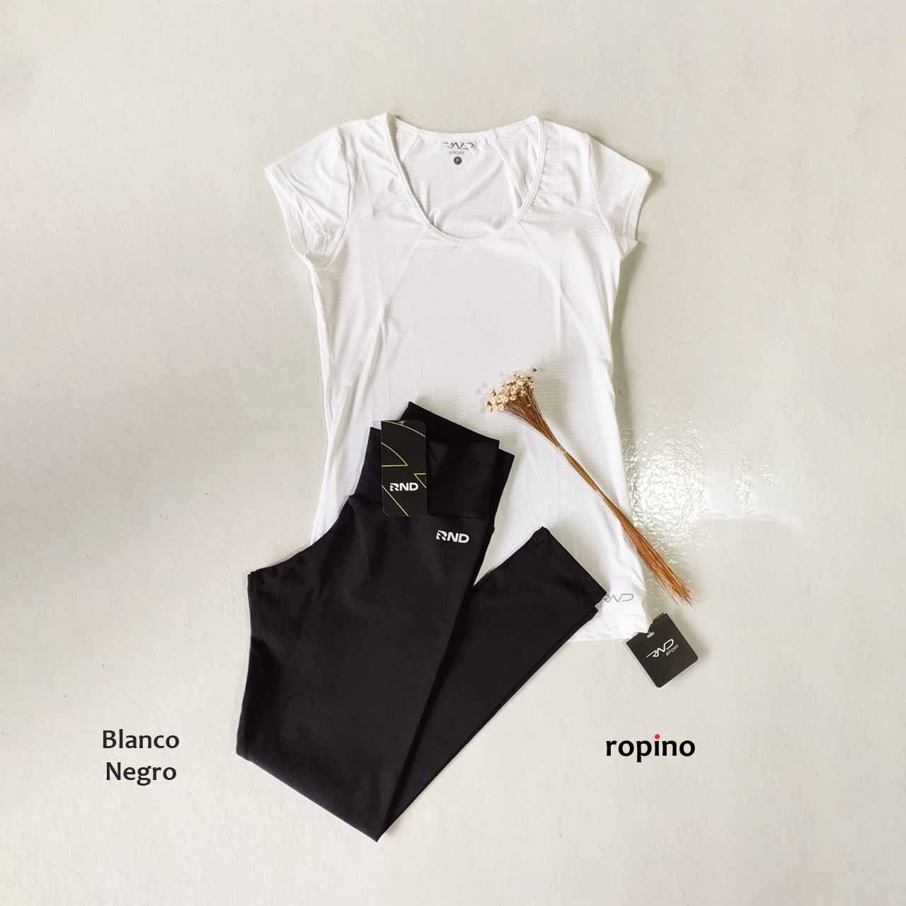 Remera de Microfibra Dry & Legging de Supplex con Lycra (Algodonado) - Varios Colores