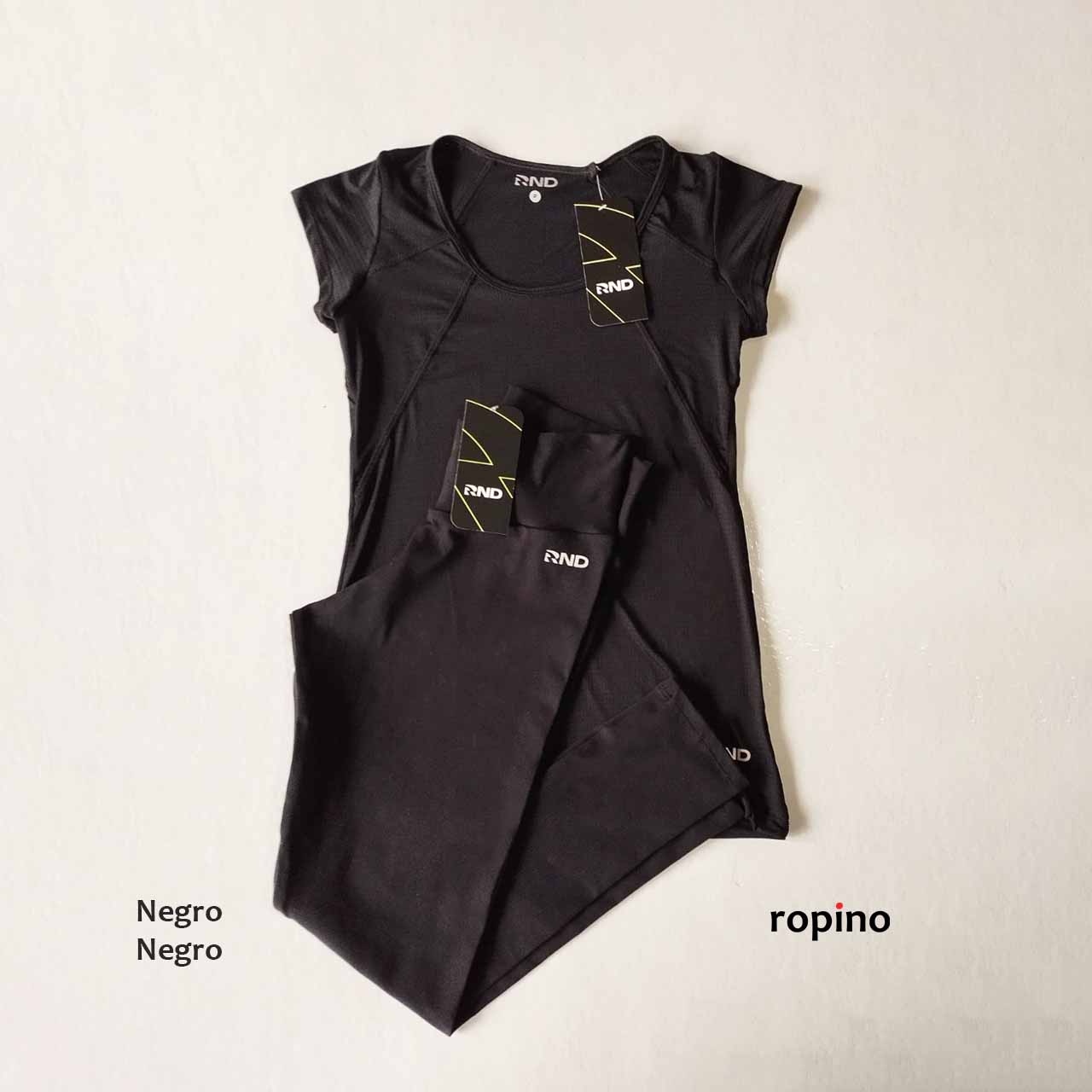 Remera de Microfibra Dry & Legging de Supplex con Lycra (Algodonado) - Varios Colores