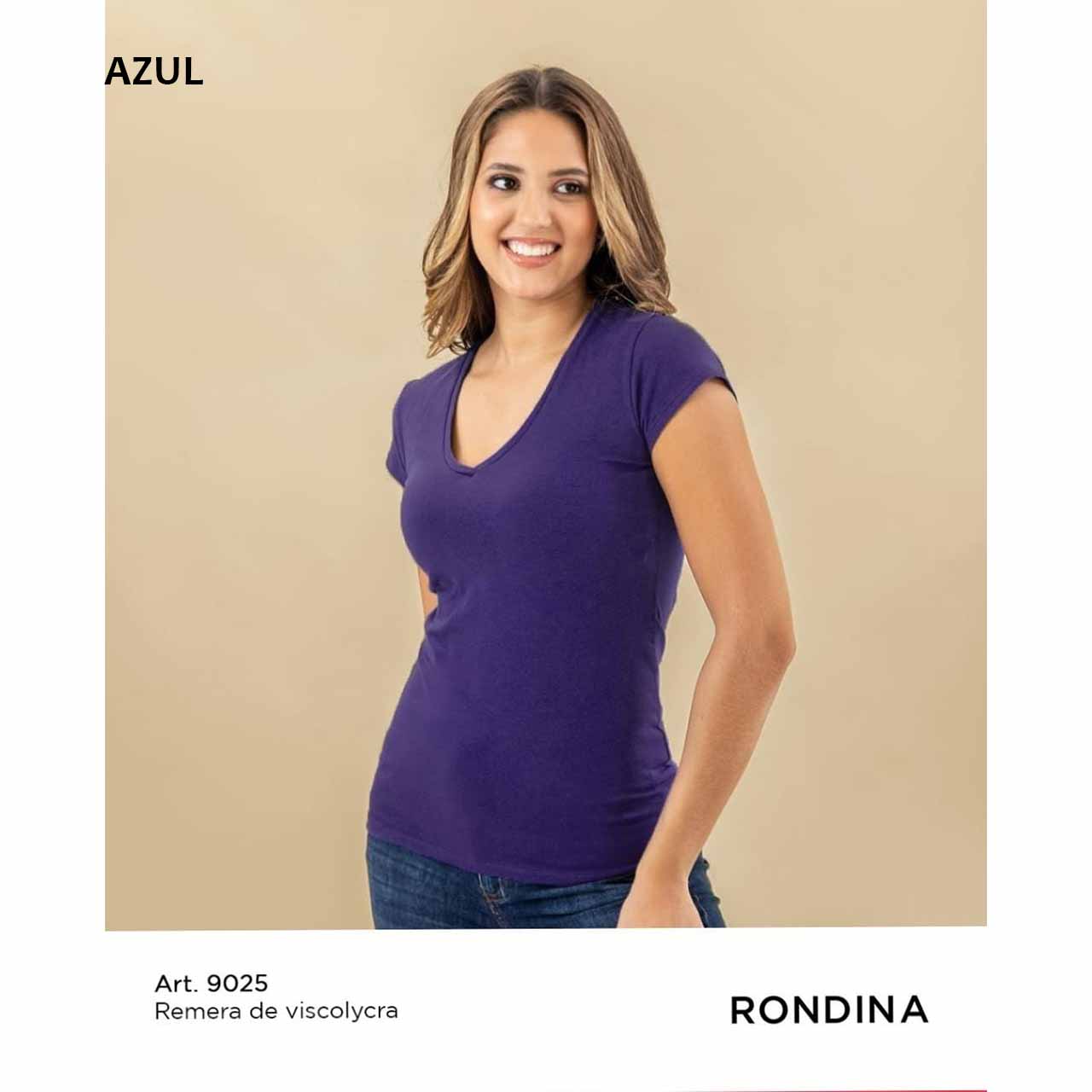 BP - 9025 - Remera básica de algodón y lycra