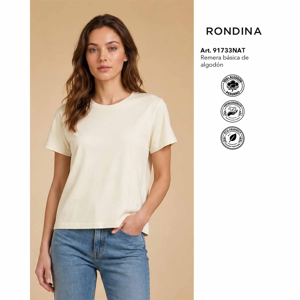 BP - 91733 - Remera básica de algodón