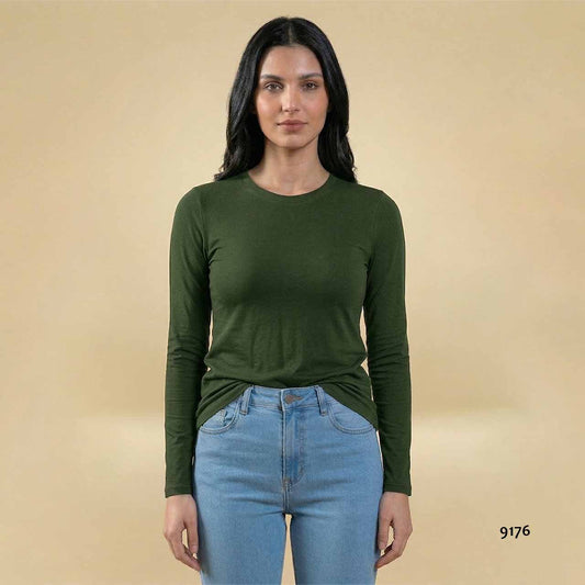 BP - 9176 - Remera mangas largas de algodón y lycra