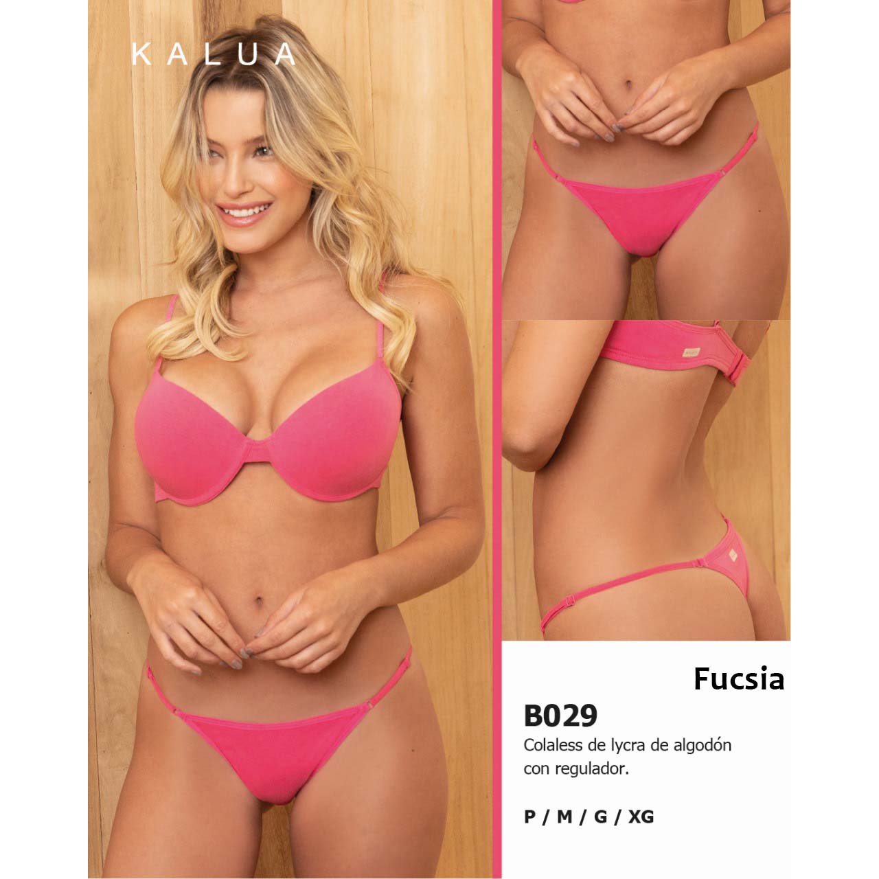 BP - B029 - Colaless de lycra de algodón con regulador