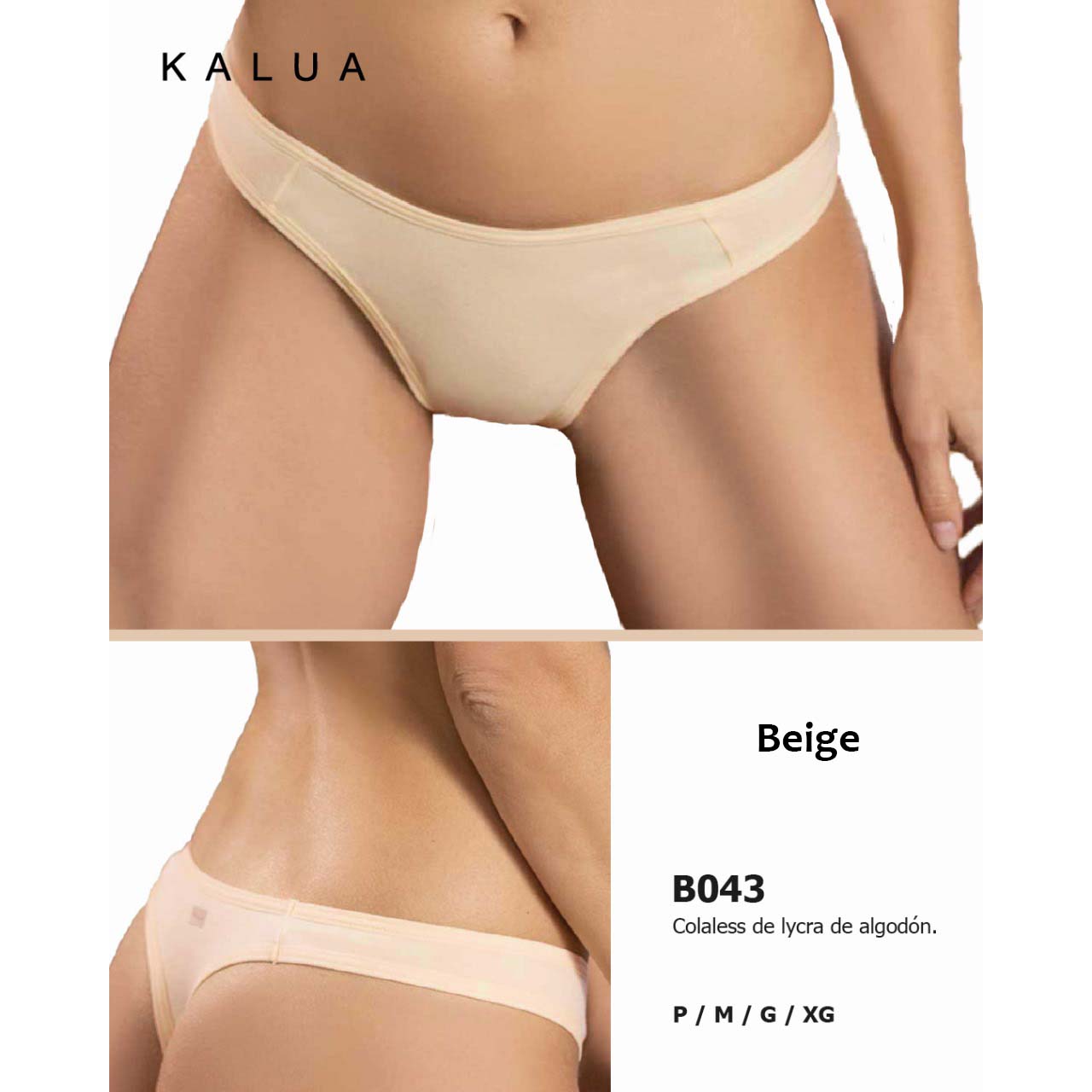 BP - B043 - Colaless de lycra de algodón