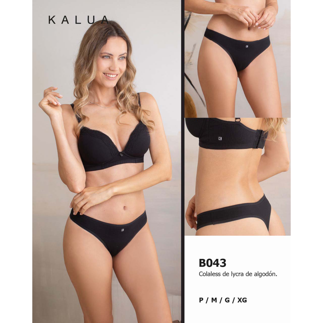 BP - B043 - Colaless de lycra de algodón