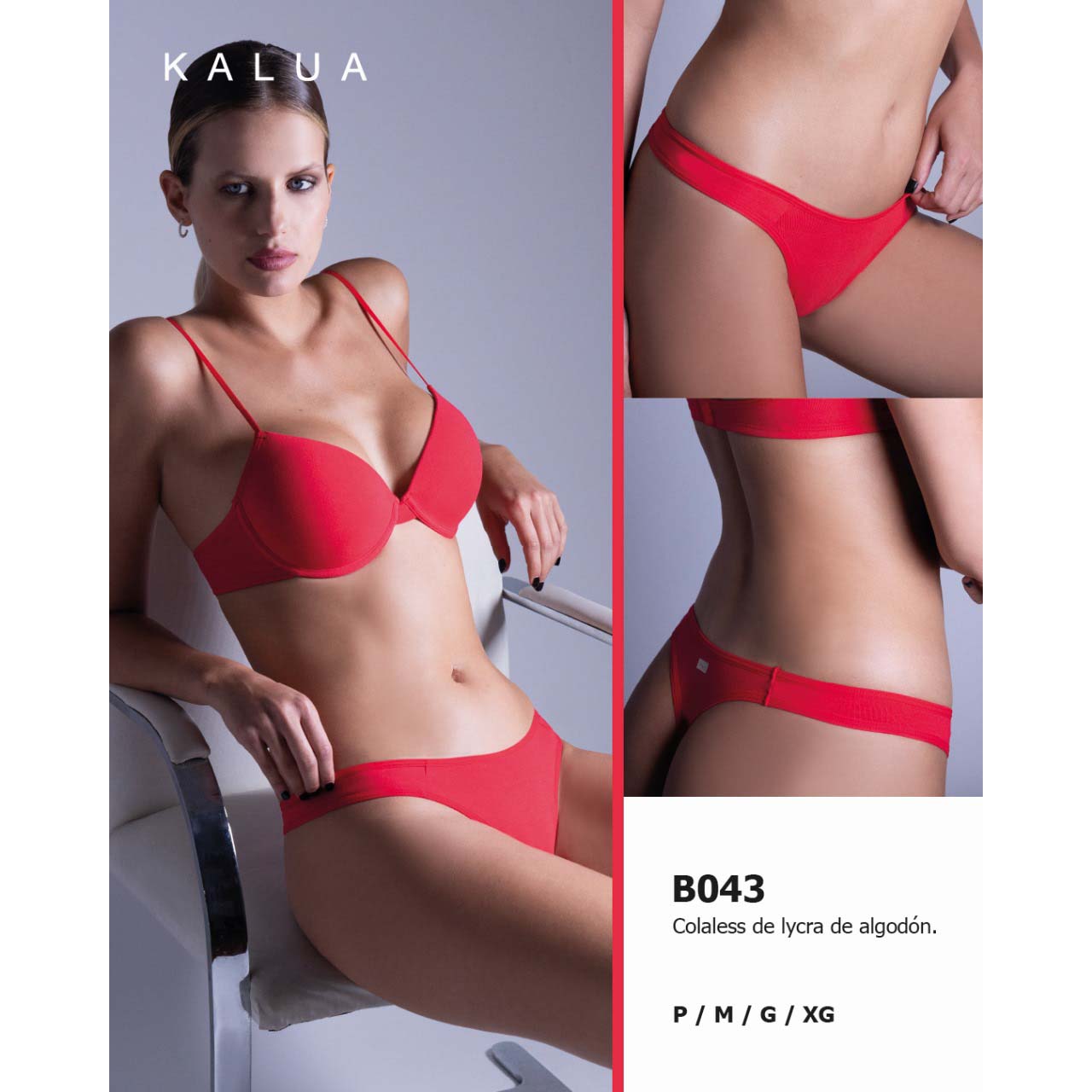 BP - B043 - Colaless de lycra de algodón